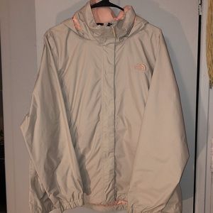 Womens North Face rain jacket
